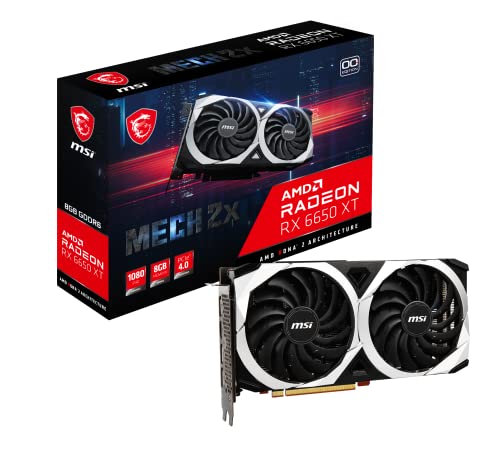 MSI Radeon RX 6650 XT Mech OC 8GB GDDR6