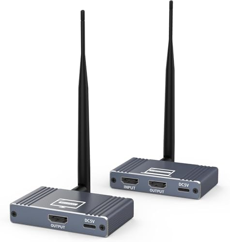 Transmisor y Receptor inalámbrico HDMI Extensor 5G Inalambrico 656FT/200M