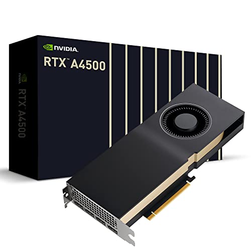 PNY Tarjeta gráfica Profesional NVIDIA RTX A4500 20 GB GDDR6 PCI Express 4.0 x16