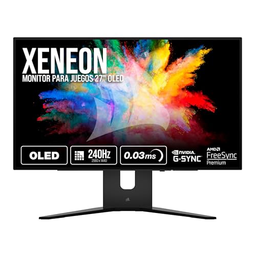 Corsair XENEON 27QHD240 27 Pulgadas OLED Monitor para Juegos