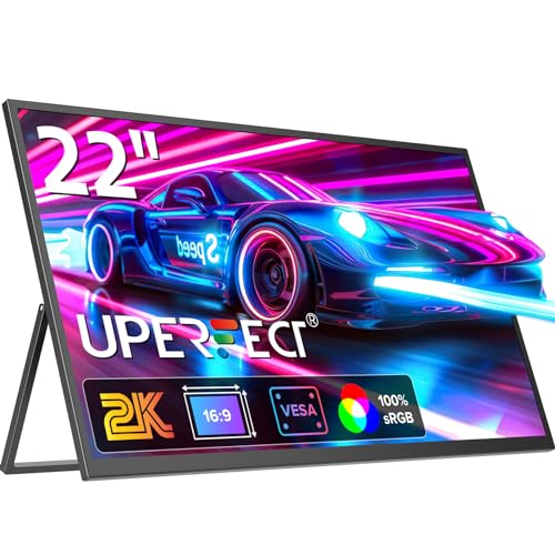 UPERFECT 22 Pulgadas 2K Monitor Portátil