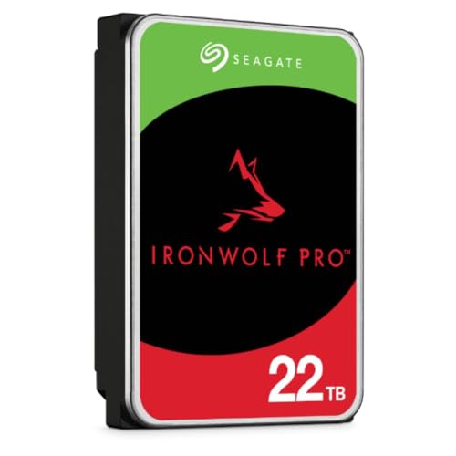 Seagate Disco Duro IRONWOLF Pro 3,5" 22 TB