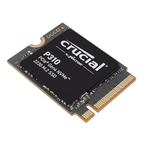 Crucial P310 SSD 1TB PCIe Gen4 NVMe M.2 2230 SSD Interno