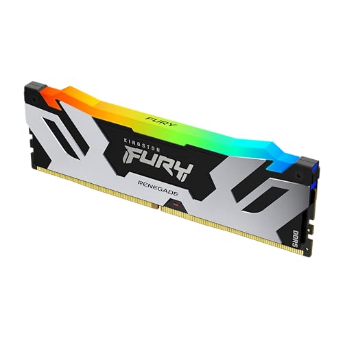Kingston Fury Renegade Negro RGB XMP 16GB 7200MT/s DDR5 CL38 DIMM Memoria gamer para Ordenadores de sobremesa