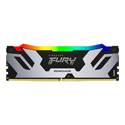 Kingston FURY Renegade Negro RGB XMP 32GB 6400MT/s DDR5 CL32 DIMM Memoria gamer para Ordenadores de sobremesa