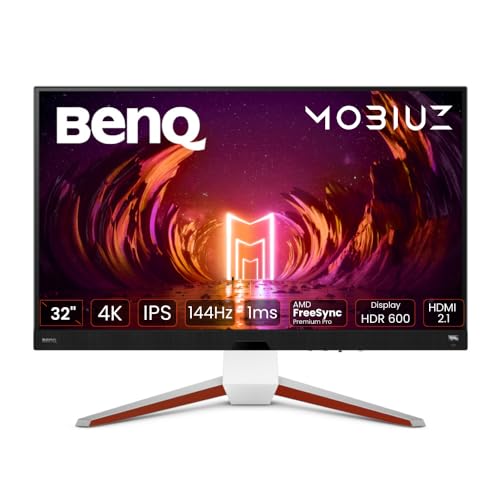 BenQ MOBIUZ EX3210U Monitor Gaming Blanco 32” 4K UHD IPS