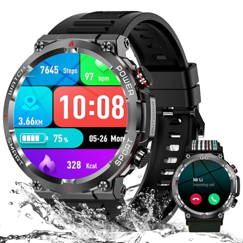 IOWODO Reloj Inteligente Hombre
