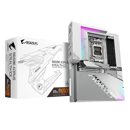 GIGABYTE B650E AORUS Stealth Ice Placa Base