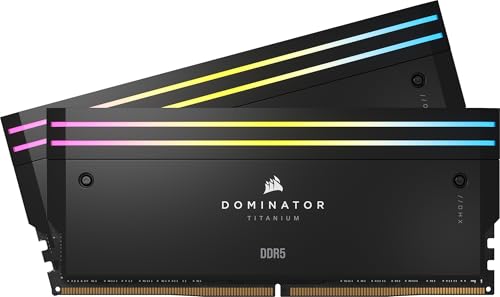 CORSAIR Dominator Titanium RGB DDR5 RAM 96GB