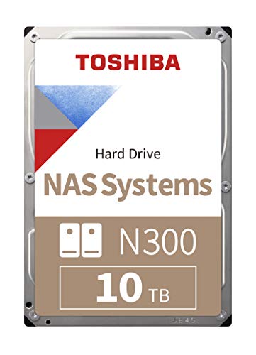 Toshiba Bulk N300 NAS Hard Drive 10TB 512MB
