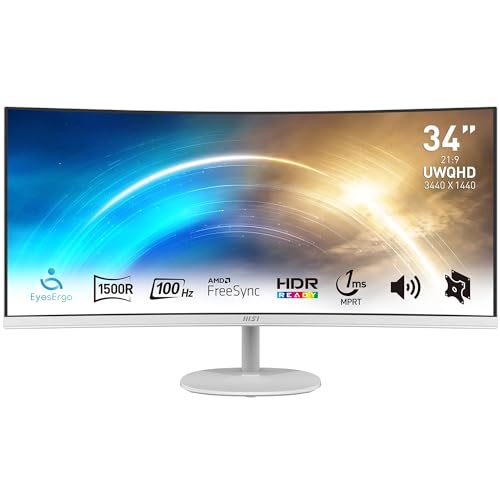 MSI PRO MP341CQW Monitor profesional
