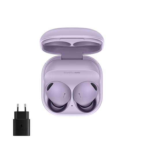 Samsung Galaxy Buds2 Pro y Adaptador de viaje 25W-Auriculares Bluetooth