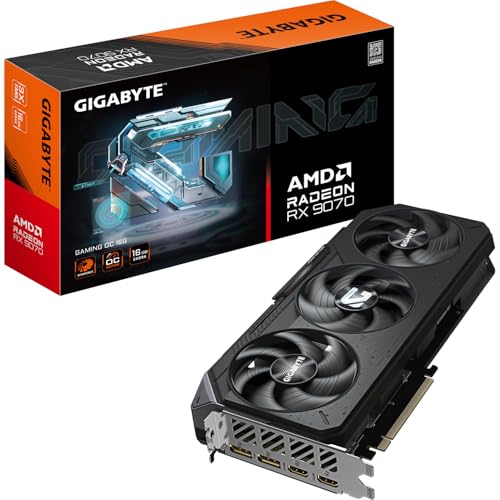Gigabyte Radeon RX 9070 Gaming OC 16G Tarjeta Gráfica