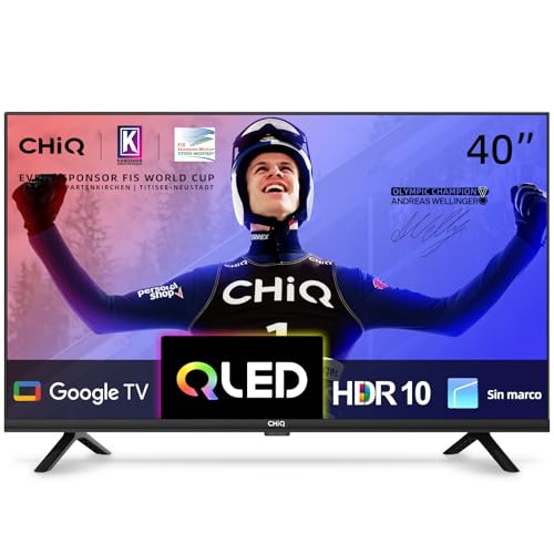 CHiQ L40QH7G TV QLED de 40 Pulgadas con HDR 10