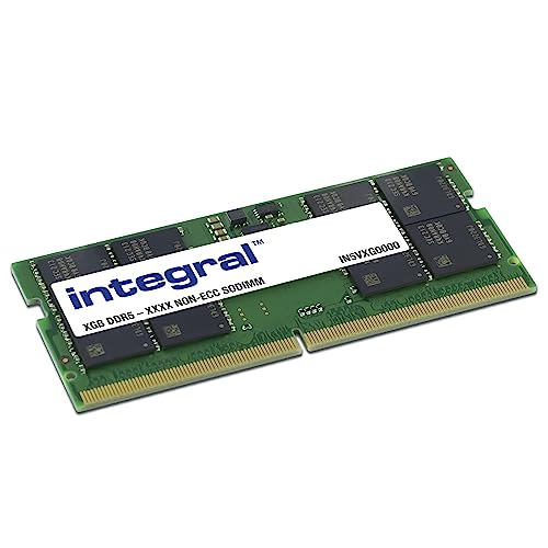 Integral 32GB DDR5 RAM 5600MHz SODIMM Módulo de memoria para laptop