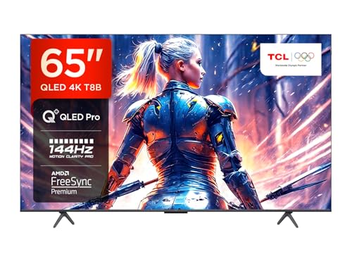TCL 65T8B Gaming TV Onkyo QLED Pro de 65" y 144 Hz