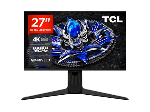 TCL 27R83U 4K UHD QD Mini-LED Monitor Gaming