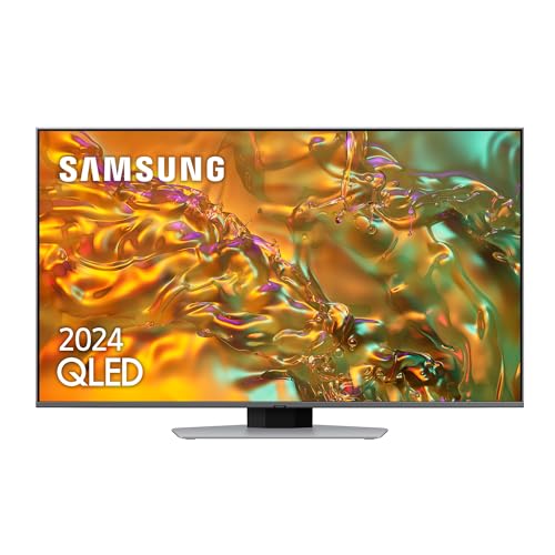 Samsung TV QLED 4K 2024 50Q80D Smart TV de 50" con Imagen y Sonido mejorados