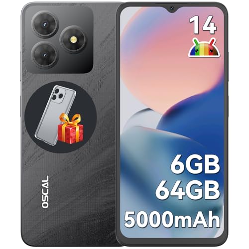 OSCAL 2025 Flat 2C Movil Android 14 6GB +64GB/2TB TF