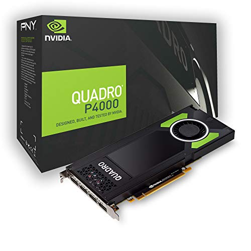 PNY Tarjeta gráfica profesional Quadro P4000 de 8 GB GDDR5 PCI Express 3.0 x16