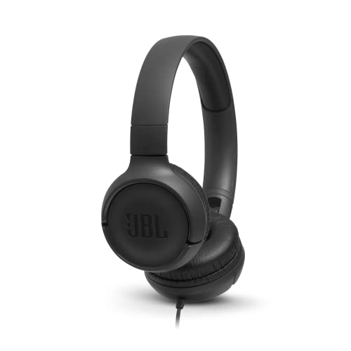 JBL Tune 500 Auriculares supraaurales de cable y control remoto de un solo botón