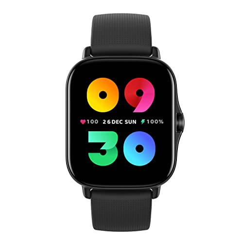 [2022 New Version]Amazfit GTS 2 43mm Smartwatch Fitness con Llamada Bluetooth Rastreador Actividad y de Frecuencia Cardíaca MonitorSpO2 Almacenamiento de Música 3GB Alexa Incorporado 90+Modo Deportivo