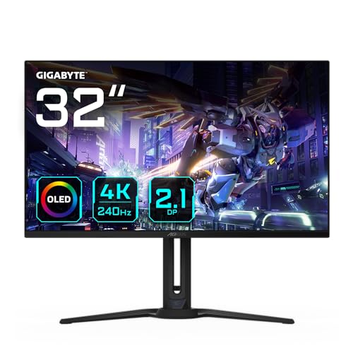 Gigabyte Monitor de Juegos OLED AORUS FO32U2P de 32”