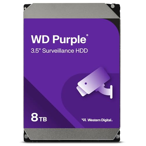 WD Purple 8TB para Videovigilancia