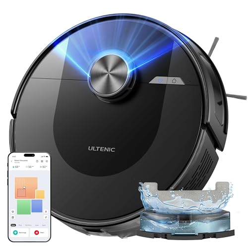 Ultenic D10 Robot Aspirador y Fregasuelos con Láser