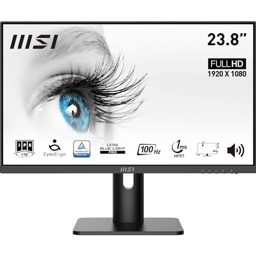 MSI Pro MP243XP Monitor de Oficina Full HD de 23
