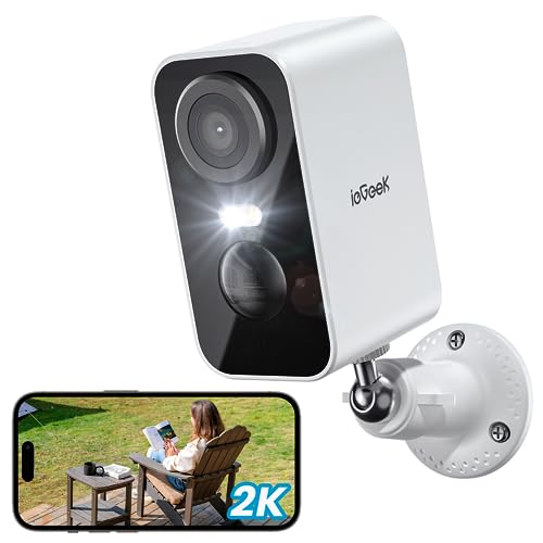 ieGeek 2K Camara Vigilancia WiFi Exterior/Interior sin Cables