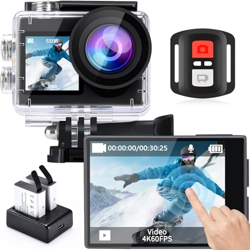 icefox Camara Deportiva 4K 60FPS 20MP