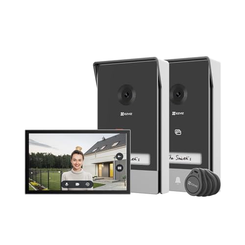 EZVIZ HP7 2K Sistema de 2 Videoporteros WiFi Intercomunicación