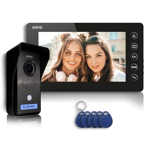 Eura VDP-76A3 Videoportero Intercomunicador de 4 Cables
