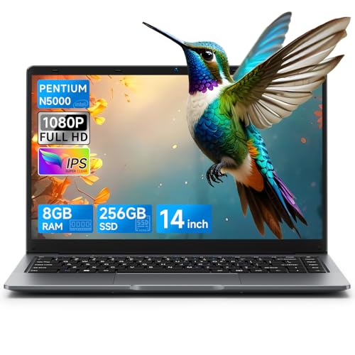 BMAX Ordenador Portátil 14 Pulgadas FHD Pentium N5000 CPU
