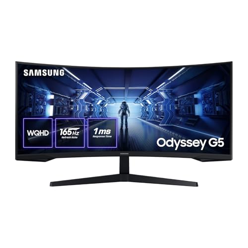 Samsung Odyssey G55T Curved Gaming Monitor 34"