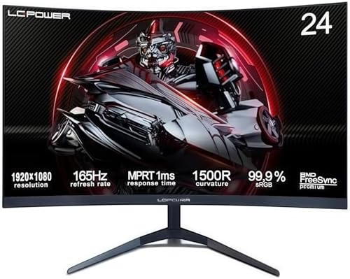 LC-Power LC-M24-FHD-165-C-V2 24 Zoll Curved Gaming Monitor