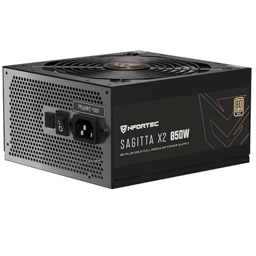 Nfortec Sagitta X2 850W Fuente de alimentación Full Modular 80+ Gold