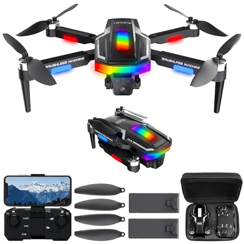 Dron Plegable Sin Escobillas para Principiantes