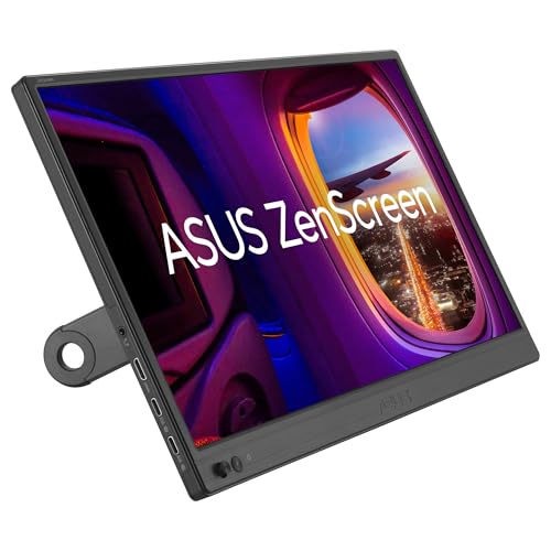 ASUS ZenScreen MB169CK Monitor USB portátil de 16 Pulgadas