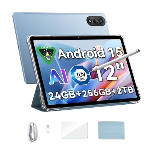 Blackview Mega 2 Android 15 Tablet 12 Pulgadas FHD+ 2K