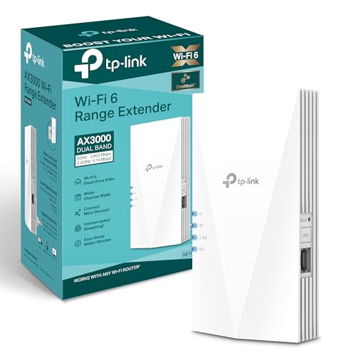 TP-Link RE700X WiFi 6 WiFi Amplifier Repetidor AX3000