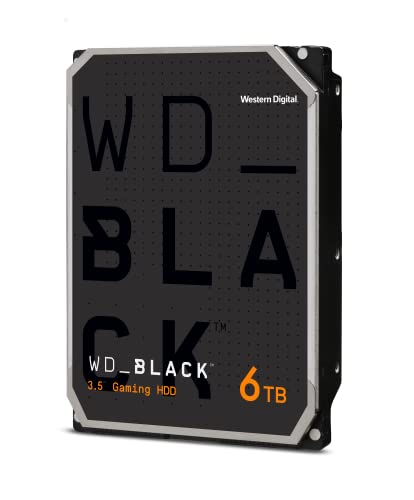 WD_Black 6TB de Alto Rendimiento Disco Duro Interno 3.5"