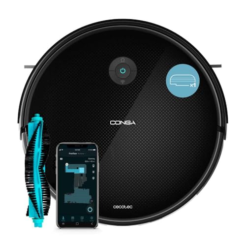 Cecotec Robot aspirador Conga 2499 Ultra Genesis con tecnología giroscópica