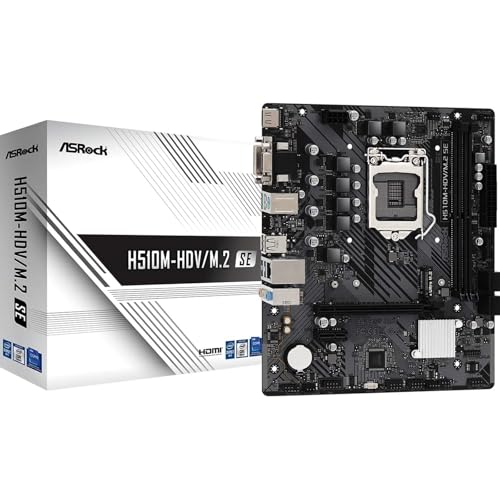 Tarjeta+M%C3% A8re+ASRock+H510M-HDV%2FM.2+SE+%28Intel+LGA+1200%29+Micro+ATX