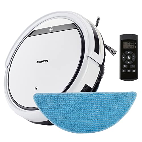 MEDION Robot Aspirador con función de fregado E32 SW