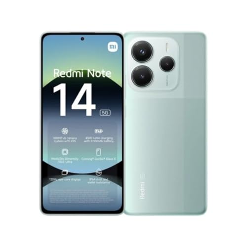 XIAOMI Redmi Redmi Note 14 5G 6.67- 5G 8GB/256GB Verde