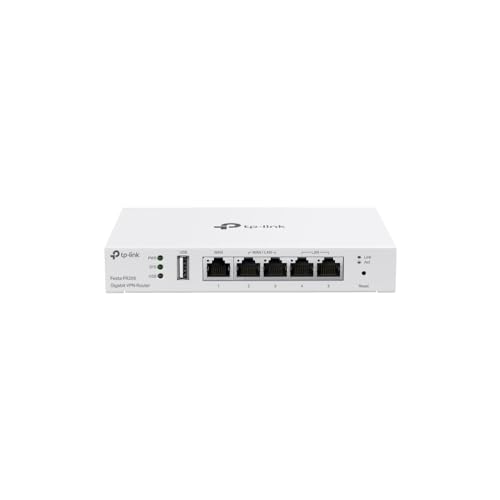 TP-Link Festa FR205 Router VPN Gestionado 5 Puertos Gigabit 1 Puerto USB WAN