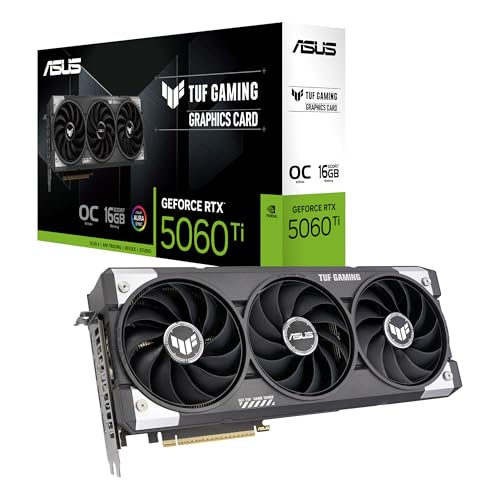 ASUS TUF Gaming GeForce RTX 5060 Ti 16GB GDDR7 OC Edition
