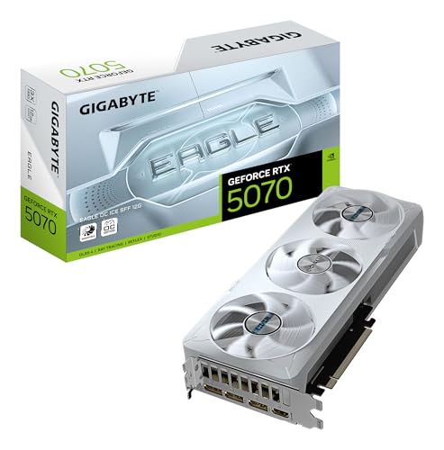 Gigabyte GeForce RTX 5070 Eagle OC Ice SFF 12G Tarjeta Gráfica